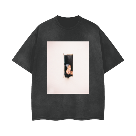 Vintage Wash Frayed T-Shirt